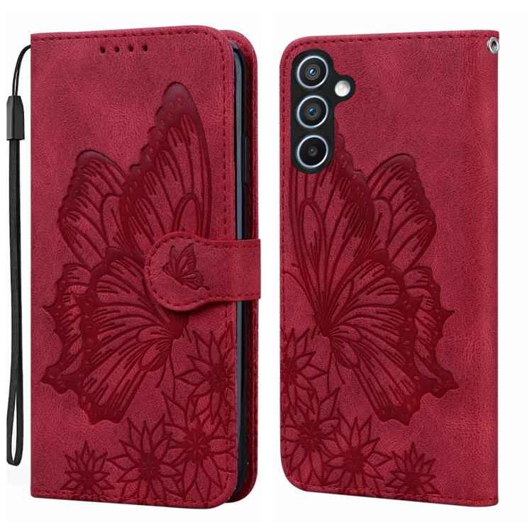 Retro Skin Feel Butterflies Embossing Horizontal Flip Leather Phone Case, For Samsung Galaxy S26+ 5G, For Samsung Galaxy S26 Ultra 5G, For Samsung Galaxy S26 5G, For Samsung Galaxy S25 FE 5G, For Samsung Galaxy S25 5G, For Samsung Galaxy S25+ 5G       ...