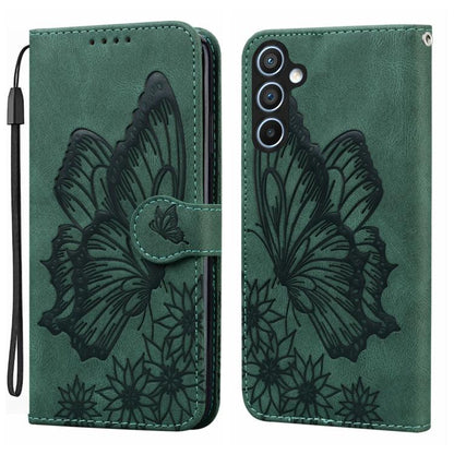Retro Skin Feel Butterflies Embossing Horizontal Flip Leather Phone Case, For Galaxy S26 FE 5G, For Samsung Galaxy S26+ 5G, For Samsung Galaxy S26 Ultra 5G, For Samsung Galaxy S26 5G, For Samsung Galaxy S25 FE 5G, For Samsung Galaxy S25 5G             ...
