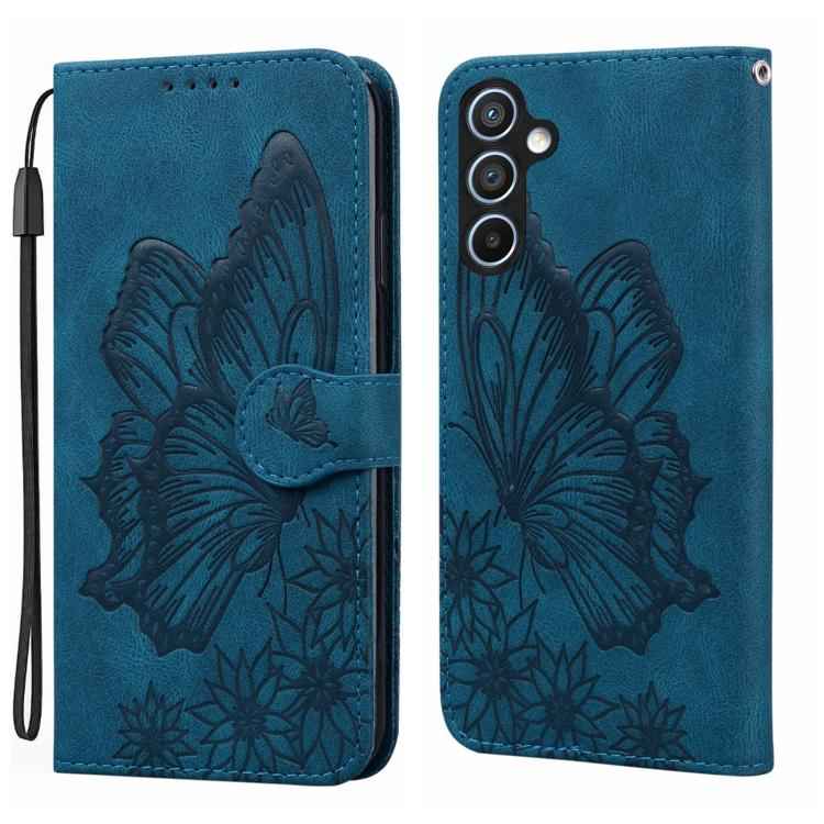 Retro Skin Feel Butterflies Embossing Horizontal Flip Leather Phone Case, For Samsung Galaxy S26+ 5G, For Samsung Galaxy S26 Ultra 5G, For Samsung Galaxy S26 5G, For Samsung Galaxy S25 FE 5G, For Samsung Galaxy S25 5G, For Samsung Galaxy S25+ 5G       ...