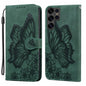 Retro Skin Feel Butterflies Embossing Horizontal Flip Leather Phone Case, For Galaxy S26 FE 5G, For Samsung Galaxy S26+ 5G, For Samsung Galaxy S26 Ultra 5G, For Samsung Galaxy S26 5G, For Samsung Galaxy S25 FE 5G, For Samsung Galaxy S25 5G             ...