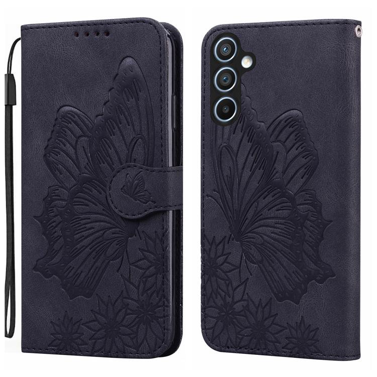 Retro Skin Feel Butterflies Embossing Horizontal Flip Leather Phone Case, For Galaxy S26 FE 5G, For Samsung Galaxy S26+ 5G, For Samsung Galaxy S26 Ultra 5G, For Samsung Galaxy S26 5G, For Samsung Galaxy S25 FE 5G, For Samsung Galaxy S25 5G             ...
