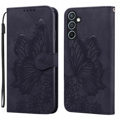 Retro Skin Feel Butterflies Embossing Horizontal Flip Leather Phone Case, For Galaxy S26 FE 5G, For Samsung Galaxy S26+ 5G, For Samsung Galaxy S26 Ultra 5G, For Samsung Galaxy S26 5G, For Samsung Galaxy S25 FE 5G, For Samsung Galaxy S25 5G             ...