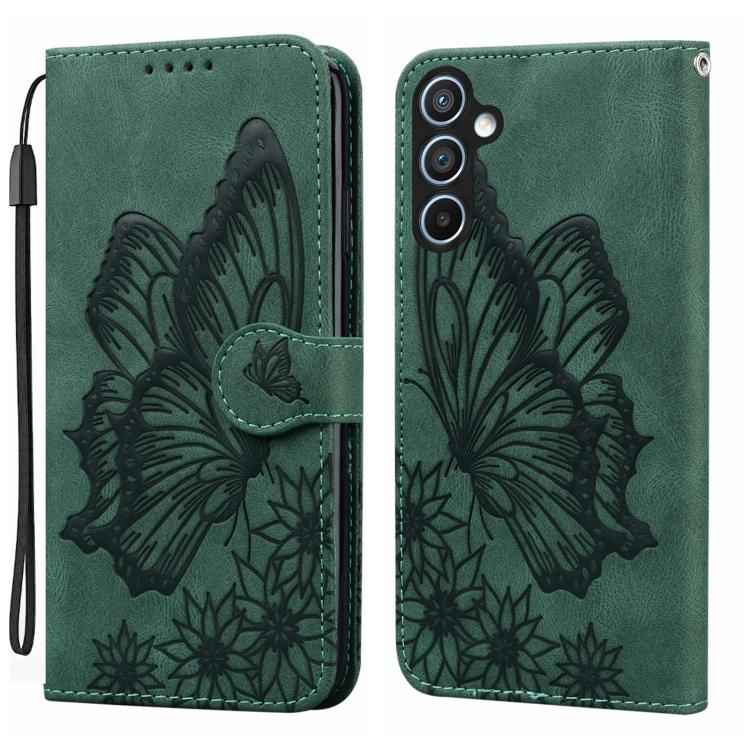 Retro Skin Feel Butterflies Embossing Horizontal Flip Leather Phone Case, For Samsung Galaxy S26+ 5G, For Samsung Galaxy S26 Ultra 5G, For Samsung Galaxy S26 5G, For Samsung Galaxy S25 FE 5G, For Samsung Galaxy S25 5G, For Samsung Galaxy S25+ 5G       ...