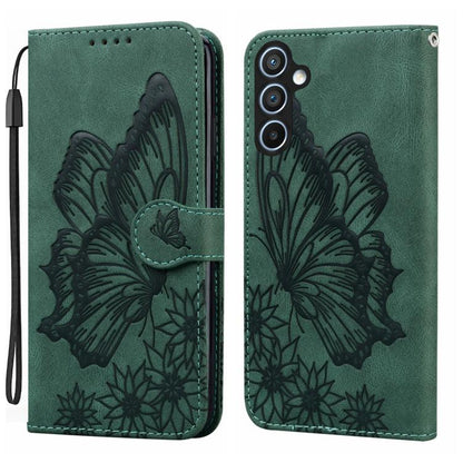 Retro Skin Feel Butterflies Embossing Horizontal Flip Leather Phone Case, For Galaxy S26 FE 5G, For Samsung Galaxy S26+ 5G, For Samsung Galaxy S26 Ultra 5G, For Samsung Galaxy S26 5G, For Samsung Galaxy S25 FE 5G, For Samsung Galaxy S25 5G             ...