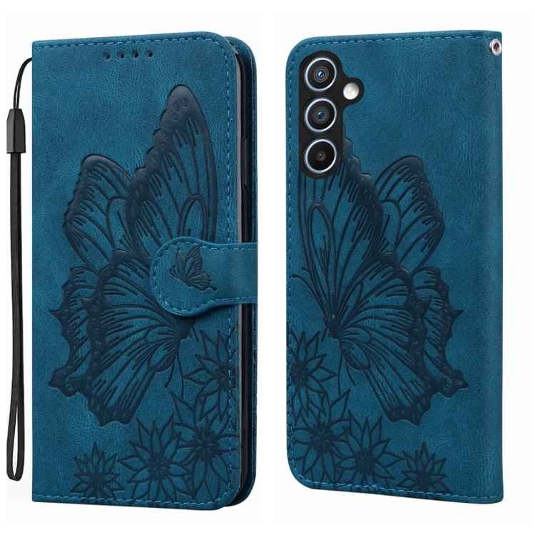Retro Skin Feel Butterflies Embossing Horizontal Flip Leather Phone Case, For Samsung Galaxy S26+ 5G, For Samsung Galaxy S26 Ultra 5G, For Samsung Galaxy S26 5G, For Samsung Galaxy S25 FE 5G, For Samsung Galaxy S25 5G, For Samsung Galaxy S25+ 5G       ...