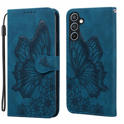 Retro Skin Feel Butterflies Embossing Horizontal Flip Leather Phone Case, For Galaxy S26 FE 5G, For Samsung Galaxy S26+ 5G, For Samsung Galaxy S26 Ultra 5G, For Samsung Galaxy S26 5G, For Samsung Galaxy S25 FE 5G, For Samsung Galaxy S25 5G             ...