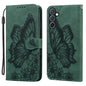 Retro Skin Feel Butterflies Embossing Horizontal Flip Leather Phone Case, For Galaxy S26 FE 5G, For Samsung Galaxy S26+ 5G, For Samsung Galaxy S26 Ultra 5G, For Samsung Galaxy S26 5G, For Samsung Galaxy S25 FE 5G, For Samsung Galaxy S25 5G             ...
