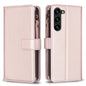 9 Card Slots Zipper Wallet Leather Flip Phone Case, For Samsung Galaxy S25 5G, For Samsung Galaxy S25+ 5G