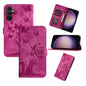 Butterfly Cat Embossing Flip Leather Phone Case, For Galaxy S26 FE 5G, For Samsung Galaxy S26+ 5G, For Samsung Galaxy S26 Edge 5G, For Samsung Galaxy S26 Ultra 5G, For Samsung Galaxy S26 5G, For Samsung Galaxy S25 FE 5G, For Samsung Galaxy S25 5G      ...
