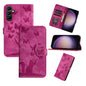 Butterfly Cat Embossing Flip Leather Phone Case, For Galaxy S26 FE 5G, For Samsung Galaxy S26+ 5G, For Samsung Galaxy S26 Edge 5G, For Samsung Galaxy S26 Ultra 5G, For Samsung Galaxy S26 5G, For Samsung Galaxy S25 FE 5G, For Samsung Galaxy S25 5G      ...