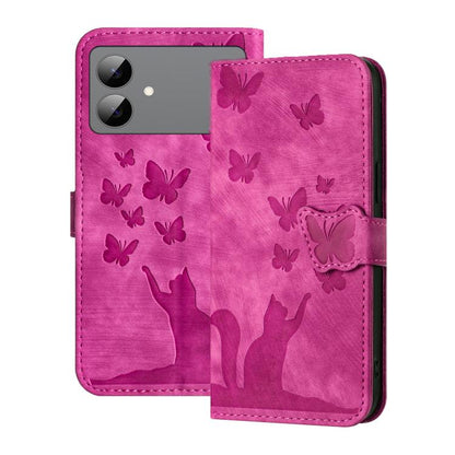 Butterfly Cat Embossing Flip Leather Phone Case, For Galaxy S26 FE 5G, For Samsung Galaxy S26+ 5G, For Samsung Galaxy S26 Edge 5G, For Samsung Galaxy S26 Ultra 5G, For Samsung Galaxy S26 5G, For Samsung Galaxy S25 FE 5G, For Samsung Galaxy S25 5G      ...