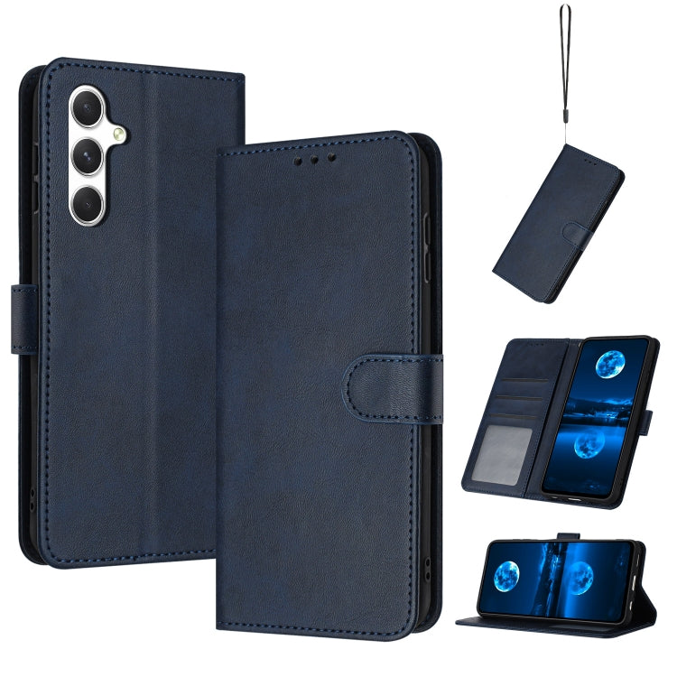 Solid Calf Texture Flip Leather Phone Case, For Samsung Galaxy S26+ 5G, For Samsung Galaxy S26 Ultra 5G, For Samsung Galaxy S26 5G, For Samsung Galaxy S25 / S24 5G, For Samsung Galaxy S25+ / S24+ 5G, For Samsung Galaxy S25 Ultra 5G