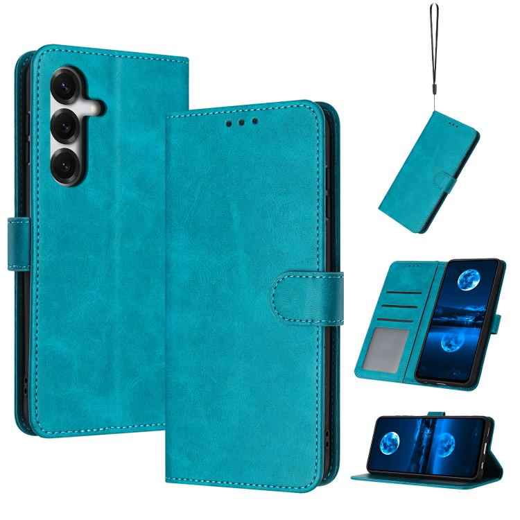Solid Calf Texture Flip Leather Phone Case, For Samsung Galaxy S26+ 5G, For Samsung Galaxy S26 Ultra 5G, For Samsung Galaxy S26 5G, For Samsung Galaxy S25 / S24 5G, For Samsung Galaxy S25+ / S24+ 5G, For Samsung Galaxy S25 Ultra 5G
