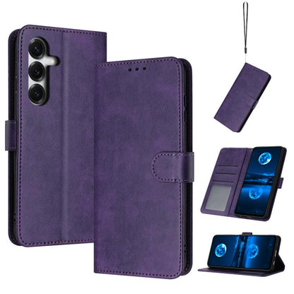 Solid Calf Texture Flip Leather Phone Case, For Samsung Galaxy S26+ 5G, For Samsung Galaxy S26 Ultra 5G, For Samsung Galaxy S26 5G, For Samsung Galaxy S25 / S24 5G, For Samsung Galaxy S25+ / S24+ 5G, For Samsung Galaxy S25 Ultra 5G