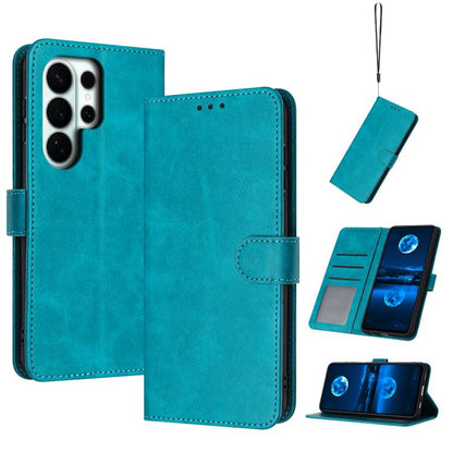 Solid Calf Texture Flip Leather Phone Case, For Samsung Galaxy S26+ 5G, For Samsung Galaxy S26 Ultra 5G, For Samsung Galaxy S26 5G, For Samsung Galaxy S25 / S24 5G, For Samsung Galaxy S25+ / S24+ 5G, For Samsung Galaxy S25 Ultra 5G