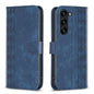 Plaid Embossed Leather Phone Case, For Samsung Galaxy S25 5G, For Samsung Galaxy S25+ 5G