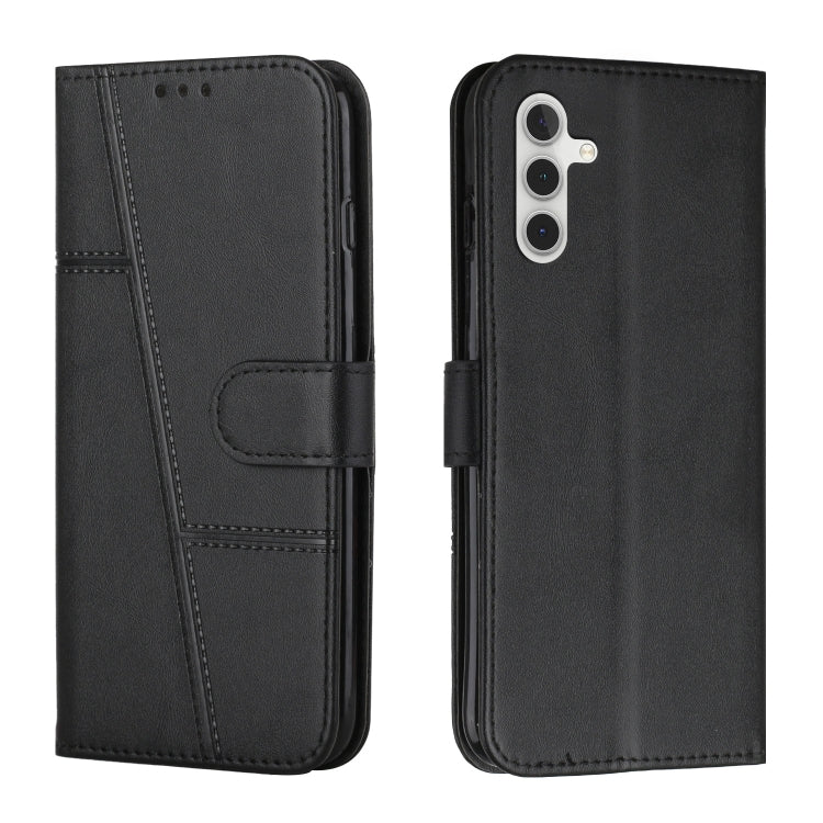 Stitching Calf Texture Buckle Leather Phone Case, For Samsung Galaxy S26+ 5G, For Samsung Galaxy S26 Ultra 5G, For Samsung Galaxy S26 5G, For Samsung Galaxy S25 FE 5G, For Samsung Galaxy S25 Edge 5G, For Samsung Galaxy S25 / S24 5G                     ...