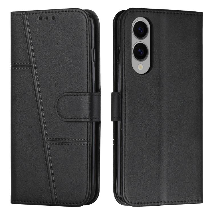 Stitching Calf Texture Buckle Leather Phone Case, For Samsung Galaxy S26+ 5G, For Samsung Galaxy S26 Ultra 5G, For Samsung Galaxy S26 5G, For Samsung Galaxy S25 FE 5G, For Samsung Galaxy S25 Edge 5G, For Samsung Galaxy S25 / S24 5G                     ...