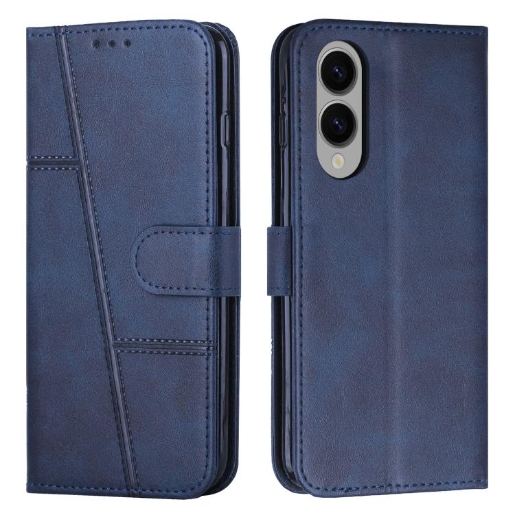 Stitching Calf Texture Buckle Leather Phone Case, For Samsung Galaxy S26+ 5G, For Samsung Galaxy S26 Ultra 5G, For Samsung Galaxy S26 5G, For Samsung Galaxy S25 FE 5G, For Samsung Galaxy S25 Edge 5G, For Samsung Galaxy S25 / S24 5G                     ...