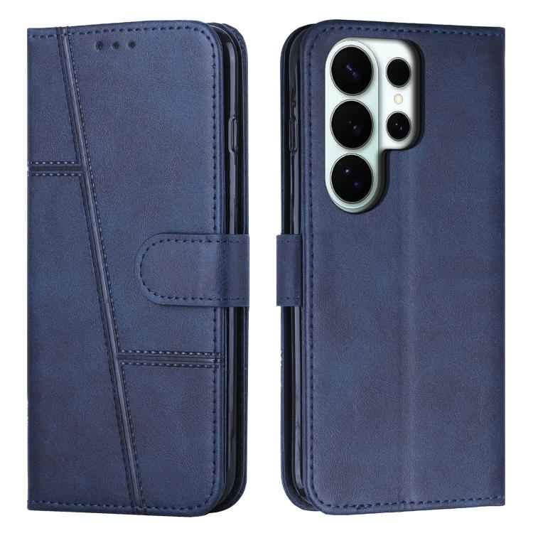 Stitching Calf Texture Buckle Leather Phone Case, For Samsung Galaxy S26+ 5G, For Samsung Galaxy S26 Ultra 5G, For Samsung Galaxy S26 5G, For Samsung Galaxy S25 FE 5G, For Samsung Galaxy S25 Edge 5G, For Samsung Galaxy S25 / S24 5G                     ...
