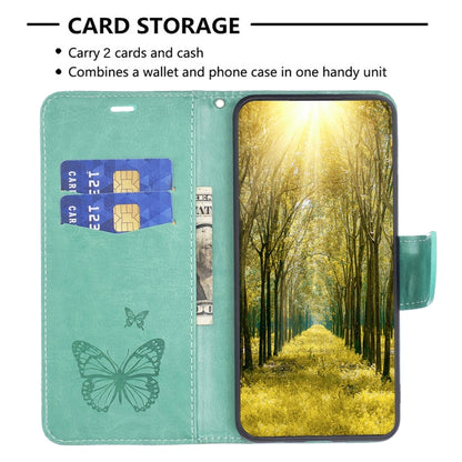 Embossing Two Butterflies Pattern Leather Phone Case, For Samsung Galaxy S25 5G, For Samsung Galaxy S25+ 5G