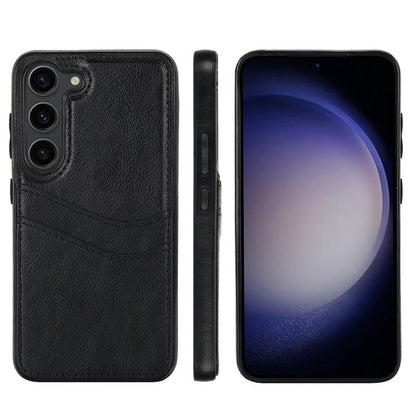 Litchi Leather Skin Card Slots Phone Case, For Samsung Galaxy S24 5G, For Samsung Galaxy S23 Ultra 5G, For Samsung Galaxy S23+ 5G, For Samsung Galaxy S23 5G