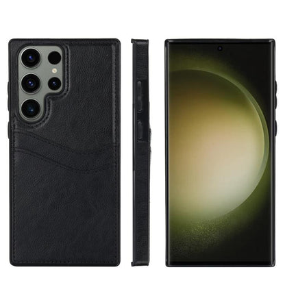 Litchi Leather Skin Card Slots Phone Case, For Samsung Galaxy S24 5G, For Samsung Galaxy S23 Ultra 5G, For Samsung Galaxy S23+ 5G, For Samsung Galaxy S23 5G