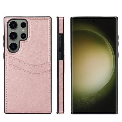 Litchi Leather Skin Card Slots Phone Case, For Samsung Galaxy S24 5G, For Samsung Galaxy S23 Ultra 5G, For Samsung Galaxy S23+ 5G, For Samsung Galaxy S23 5G
