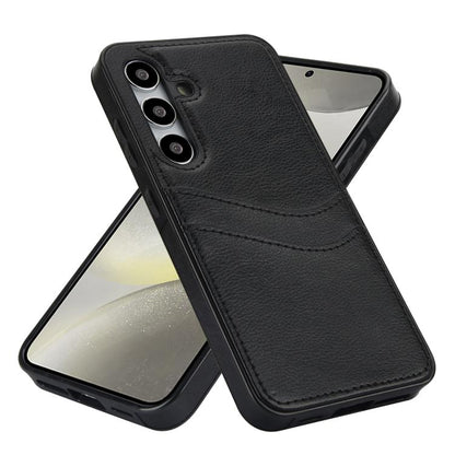 Litchi Leather Skin Card Slots Phone Case, For Samsung Galaxy S24 5G, For Samsung Galaxy S23 Ultra 5G, For Samsung Galaxy S23+ 5G, For Samsung Galaxy S23 5G