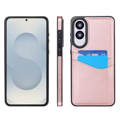 Litchi Leather Skin Card Slots Phone Case, For Samsung Galaxy S26+ 5G, For Samsung Galaxy S26 Ultra 5G, For Samsung Galaxy S26 5G, For Samsung Galaxy S25 Edge 5G, For Samsung Galaxy S25 5G, For Samsung Galaxy S25+ 5G, For Samsung Galaxy S25 Ultra 5G   ...