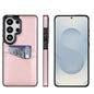 Litchi Leather Skin Card Slots Phone Case, For Samsung Galaxy S26+ 5G, For Samsung Galaxy S26 Ultra 5G, For Samsung Galaxy S26 5G, For Samsung Galaxy S25 Edge 5G, For Samsung Galaxy S25 5G, For Samsung Galaxy S25+ 5G, For Samsung Galaxy S25 Ultra 5G   ...