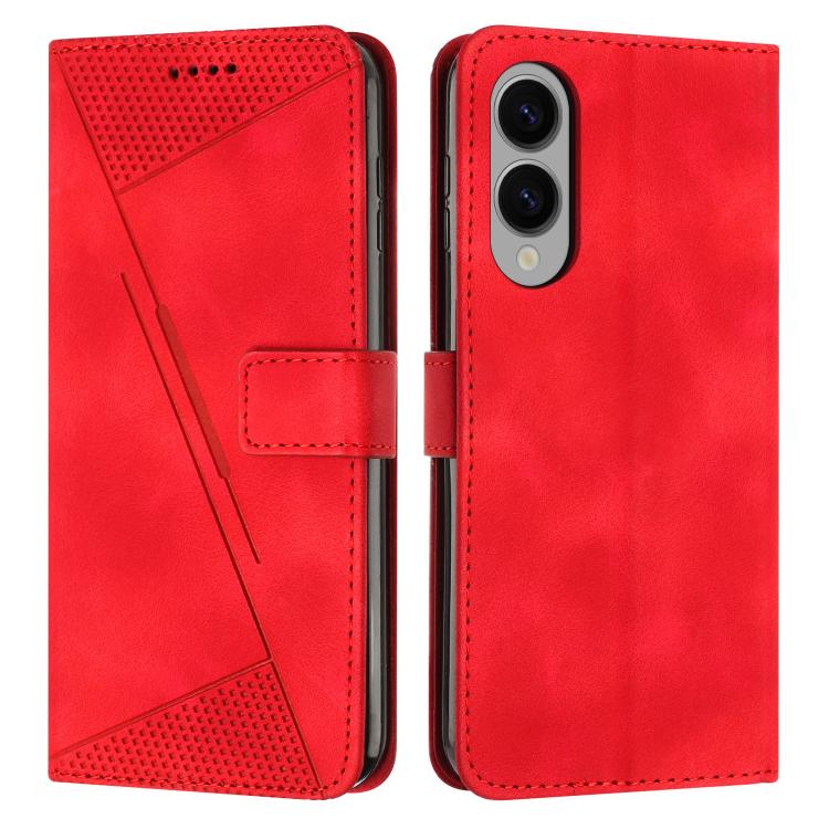 Dream Triangle Leather Phone Case with Lanyard, For Samsung Galaxy S26+ 5G, For Samsung Galaxy S26 Ultra 5G, For Samsung Galaxy S26 5G, For Samsung Galaxy S25 FE 5G, For Samsung Galaxy S25 Edge 5G, For Samsung Galaxy S25 / S24 5G                       ...