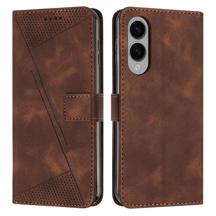 Dream Triangle Leather Phone Case with Lanyard, For Samsung Galaxy S26+ 5G, For Samsung Galaxy S26 Ultra 5G, For Samsung Galaxy S26 5G, For Samsung Galaxy S25 FE 5G, For Samsung Galaxy S25 Edge 5G, For Samsung Galaxy S25 / S24 5G                       ...