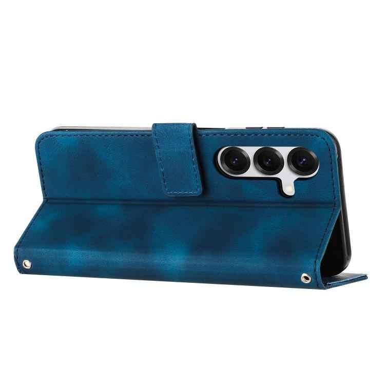 Dream Triangle Leather Phone Case with Lanyard, For Samsung Galaxy S26+ 5G, For Samsung Galaxy S26 Ultra 5G, For Samsung Galaxy S26 5G, For Samsung Galaxy S25 FE 5G, For Samsung Galaxy S25 Edge 5G, For Samsung Galaxy S25 / S24 5G                       ...