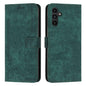 Skin Feel Stripe Pattern Leather Phone Case with Lanyard, For Samsung Galaxy S26+ 5G, For Samsung Galaxy S26 Ultra 5G, For Samsung Galaxy S26 5G, For Samsung Galaxy S25 FE 5G, For Samsung Galaxy S25 Edge 5G, For Samsung Galaxy S25 / S24 5G             ...