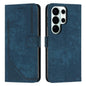 Skin Feel Stripe Pattern Leather Phone Case with Lanyard, For Samsung Galaxy S26+ 5G, For Samsung Galaxy S26 Ultra 5G, For Samsung Galaxy S26 5G, For Samsung Galaxy S25 FE 5G, For Samsung Galaxy S25 Edge 5G, For Samsung Galaxy S25 / S24 5G             ...