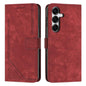Skin Feel Stripe Pattern Leather Phone Case with Lanyard, For Samsung Galaxy S26+ 5G, For Samsung Galaxy S26 Ultra 5G, For Samsung Galaxy S26 5G, For Samsung Galaxy S25 FE 5G, For Samsung Galaxy S25 Edge 5G, For Samsung Galaxy S25 / S24 5G             ...