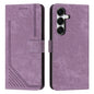 Skin Feel Stripe Pattern Leather Phone Case with Lanyard, For Samsung Galaxy S26+ 5G, For Samsung Galaxy S26 Ultra 5G, For Samsung Galaxy S26 5G, For Samsung Galaxy S25 FE 5G, For Samsung Galaxy S25 Edge 5G, For Samsung Galaxy S25 / S24 5G             ...