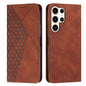 Diamond Splicing Skin Feel Magnetic Leather Phone Case, For Galaxy S26 FE 5G, For Samsung Galaxy S26+ 5G, For Samsung Galaxy S26 Ultra 5G, For Samsung Galaxy S26 5G, For Samsung Galaxy S25 FE 5G, For Samsung Galaxy S25 Edge 5G                          ...