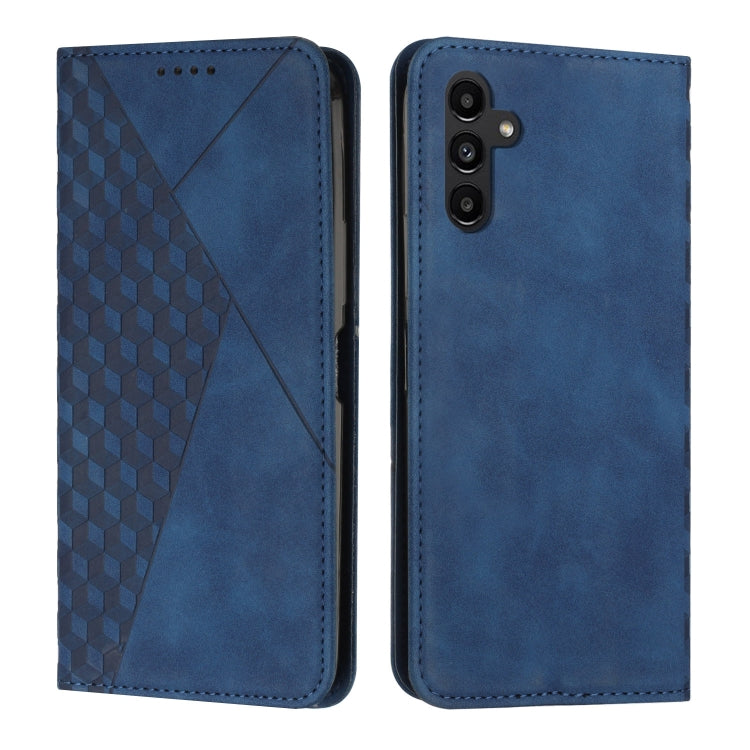 Diamond Splicing Skin Feel Magnetic Leather Phone Case, For Galaxy S26 FE 5G, For Samsung Galaxy S26+ 5G, For Samsung Galaxy S26 Ultra 5G, For Samsung Galaxy S26 5G, For Samsung Galaxy S25 FE 5G, For Samsung Galaxy S25 Edge 5G                          ...