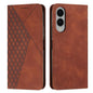 Diamond Splicing Skin Feel Magnetic Leather Phone Case, For Galaxy S26 FE 5G, For Samsung Galaxy S26+ 5G, For Samsung Galaxy S26 Ultra 5G, For Samsung Galaxy S26 5G, For Samsung Galaxy S25 FE 5G, For Samsung Galaxy S25 Edge 5G                          ...
