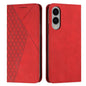 Diamond Splicing Skin Feel Magnetic Leather Phone Case, For Galaxy S26 FE 5G, For Samsung Galaxy S26+ 5G, For Samsung Galaxy S26 Ultra 5G, For Samsung Galaxy S26 5G, For Samsung Galaxy S25 FE 5G, For Samsung Galaxy S25 Edge 5G                          ...