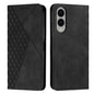 Diamond Splicing Skin Feel Magnetic Leather Phone Case, For Galaxy S26 FE 5G, For Samsung Galaxy S26+ 5G, For Samsung Galaxy S26 Ultra 5G, For Samsung Galaxy S26 5G, For Samsung Galaxy S25 FE 5G, For Samsung Galaxy S25 Edge 5G                          ...