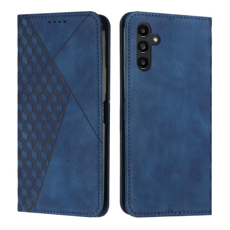 Diamond Splicing Skin Feel Magnetic Leather Phone Case, For Galaxy S26 FE 5G, For Samsung Galaxy S26+ 5G, For Samsung Galaxy S26 Ultra 5G, For Samsung Galaxy S26 5G, For Samsung Galaxy S25 FE 5G, For Samsung Galaxy S25 Edge 5G                          ...