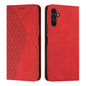 Diamond Splicing Skin Feel Magnetic Leather Phone Case, For Galaxy S26 FE 5G, For Samsung Galaxy S26+ 5G, For Samsung Galaxy S26 Ultra 5G, For Samsung Galaxy S26 5G, For Samsung Galaxy S25 FE 5G, For Samsung Galaxy S25 Edge 5G                          ...