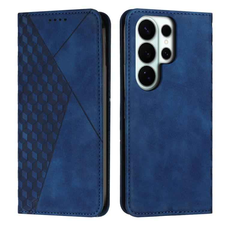 Diamond Splicing Skin Feel Magnetic Leather Phone Case, For Samsung Galaxy S26+ 5G, For Samsung Galaxy S26 Ultra 5G, For Samsung Galaxy S26 5G, For Samsung Galaxy S25 FE 5G, For Samsung Galaxy S25 Edge 5G, For Samsung Galaxy S25 / S24 5G               ...
