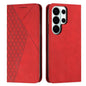 Diamond Splicing Skin Feel Magnetic Leather Phone Case, For Galaxy S26 FE 5G, For Samsung Galaxy S26+ 5G, For Samsung Galaxy S26 Ultra 5G, For Samsung Galaxy S26 5G, For Samsung Galaxy S25 FE 5G, For Samsung Galaxy S25 Edge 5G                          ...