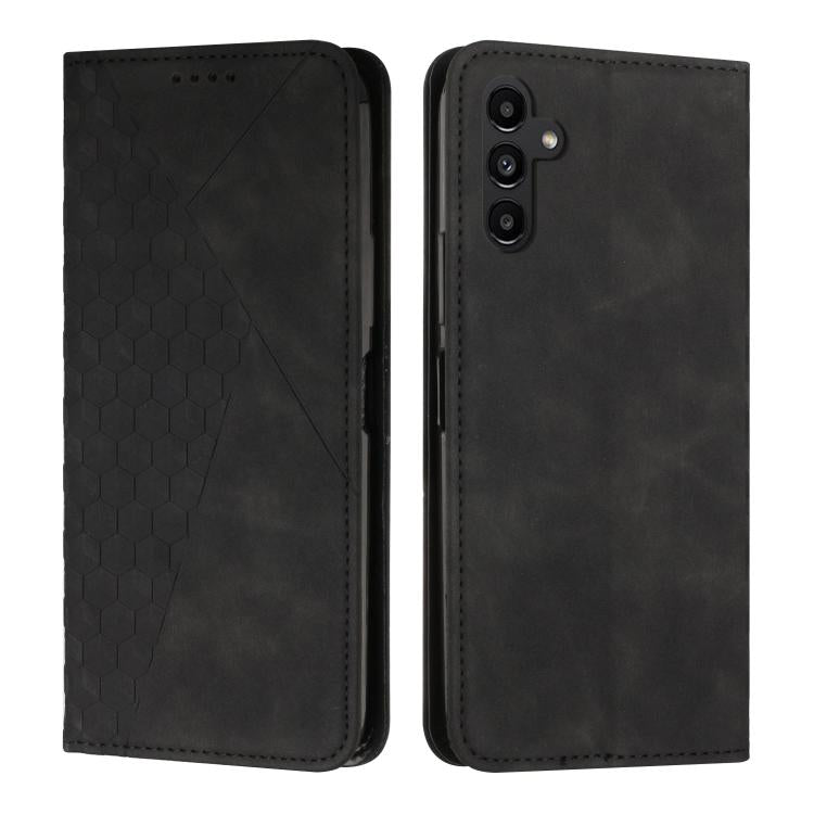 Diamond Splicing Skin Feel Magnetic Leather Phone Case, For Galaxy S26 FE 5G, For Samsung Galaxy S26+ 5G, For Samsung Galaxy S26 Ultra 5G, For Samsung Galaxy S26 5G, For Samsung Galaxy S25 FE 5G, For Samsung Galaxy S25 Edge 5G                          ...