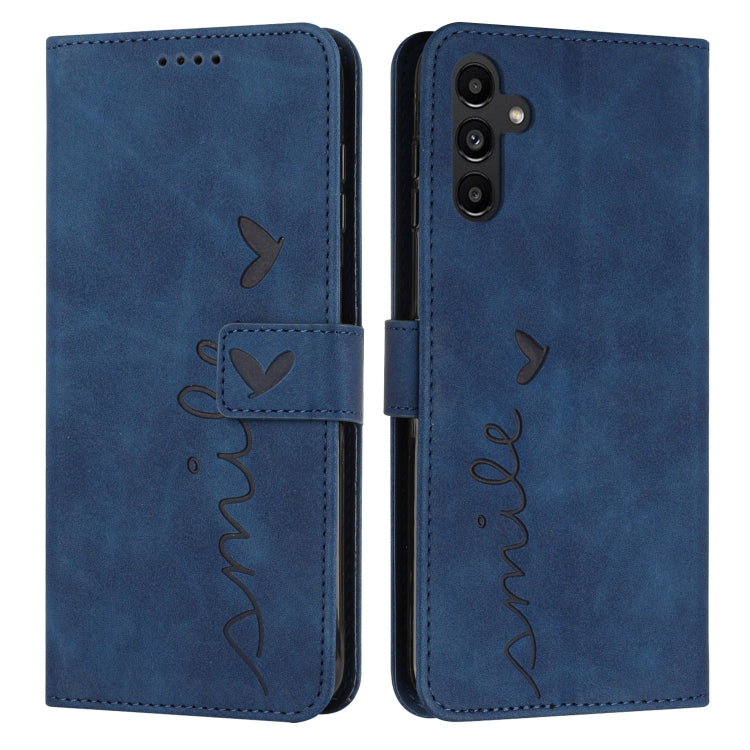 Skin Feel Heart Embossed Leather Phone Case with Long Lanyard, For Galaxy S26 FE 5G, For Samsung Galaxy S26+ 5G, For Samsung Galaxy S26 Ultra 5G, For Samsung Galaxy S26 5G, For Samsung Galaxy S25 FE 5G, For Samsung Galaxy S25 Edge 5G                   ...