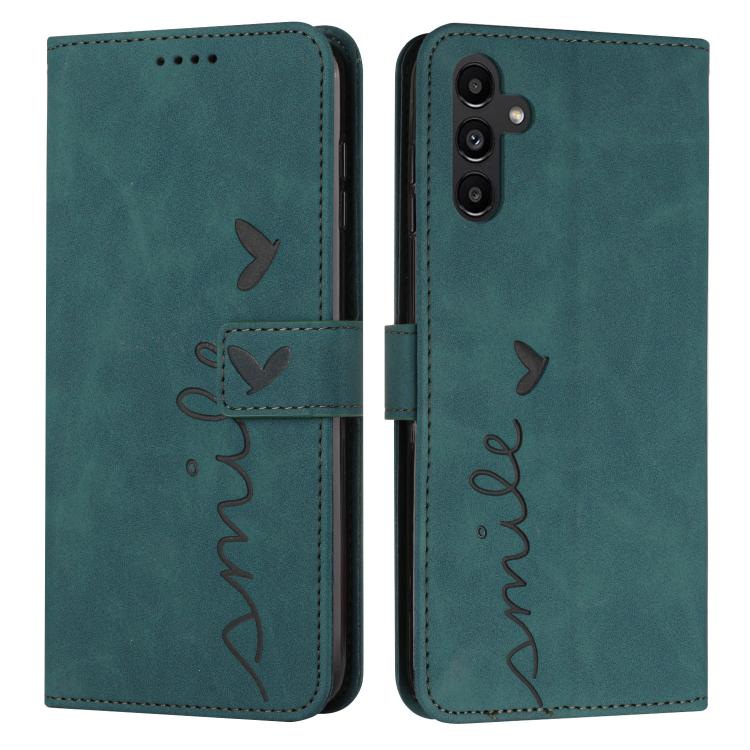 Skin Feel Heart Embossed Leather Phone Case with Long Lanyard, For Galaxy S26 FE 5G, For Samsung Galaxy S26+ 5G, For Samsung Galaxy S26 Ultra 5G, For Samsung Galaxy S26 5G, For Samsung Galaxy S25 FE 5G, For Samsung Galaxy S25 Edge 5G                   ...